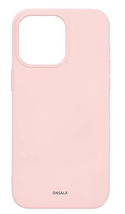 Onsala Mobilskal till iPhone 15 Pro Max Magsafe Silicone - Chalk Rosa Rosa