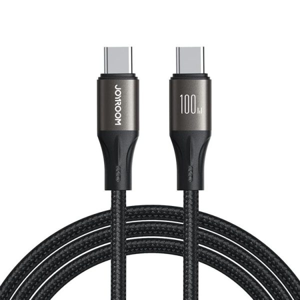 Joyroom USB-C till USB-C kabel 100W 1.2m - Svart