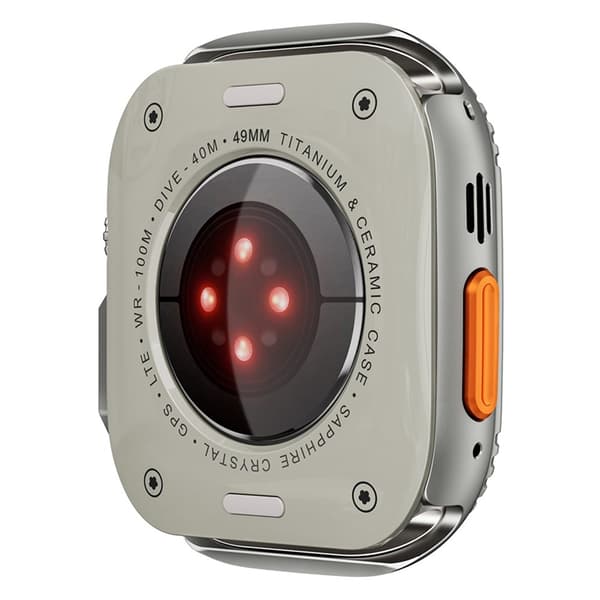 Apple Watch Ultra 2 (49mm) Skal Metal - Grå Grå