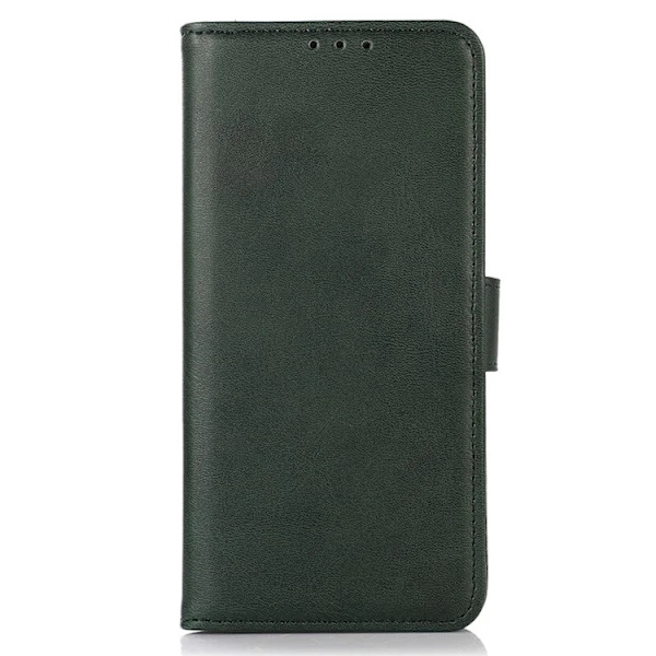 Sony Xperia 1 VII Plånboksfodral Cowhide Texture Konstläder - Grön