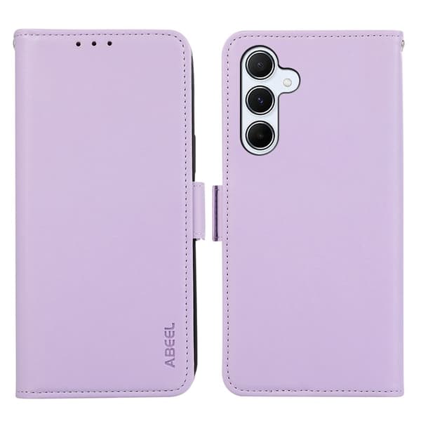 ABEEL Plånboksfodral för Samsung Galaxy S26 Plus Konstläder RFID - Lila