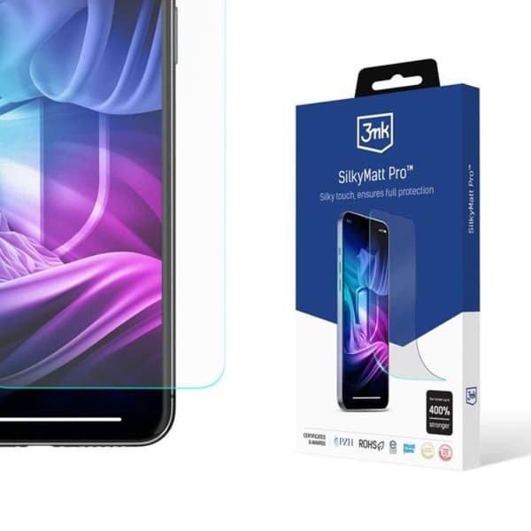 3MK iPhone 11 Pro Hærdet Glas Skærmbeskytter Silky Matt Pro Transparent