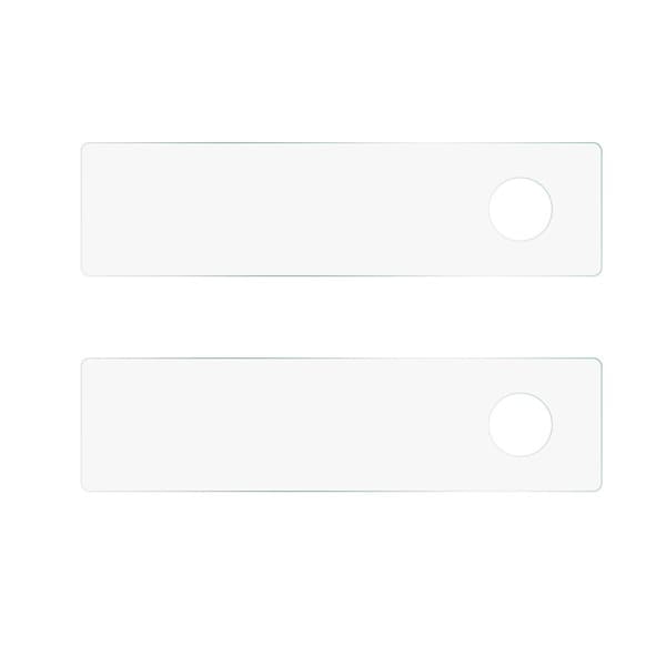 [2-PACK] Google Pixel 6a Härdat glas Kameralinsskydd - Clear Transparent