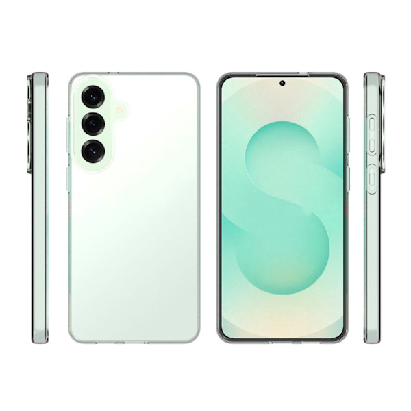 Mobilskal för Samsung Galaxy S26 Plus Transparent TPU - Klar