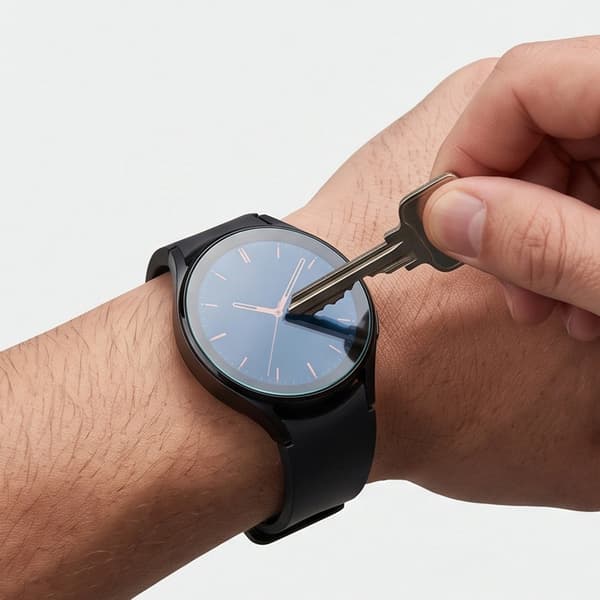 [2-Pack] Tech-Protect Härdat Glas Skärmskydd För Galaxy Watch 8/9 (40mm)