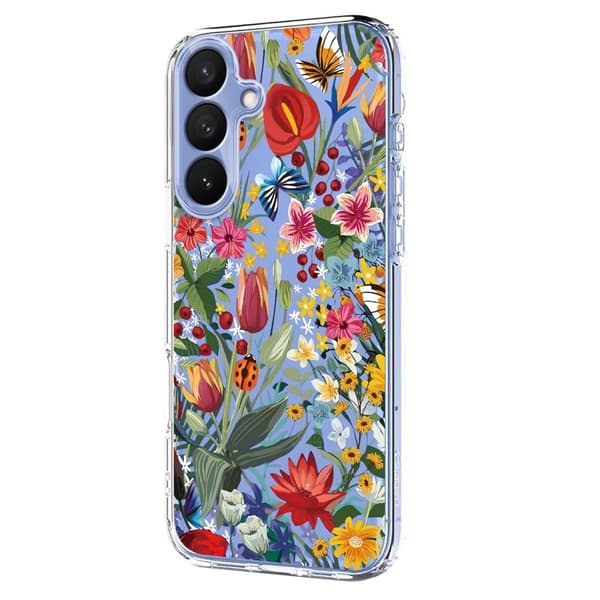 Mobilskal till Samsung Galaxy S26/S26 Pro TPU Blommönster - Liljor