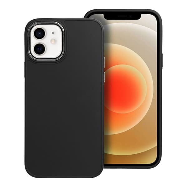 FRAME skal för iPhone 12 / 12 PRO svart Black