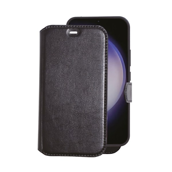 CHAMPION Galaxy S23 Plus Plånboksfodral 2-in-1 Slim - Svart Svart