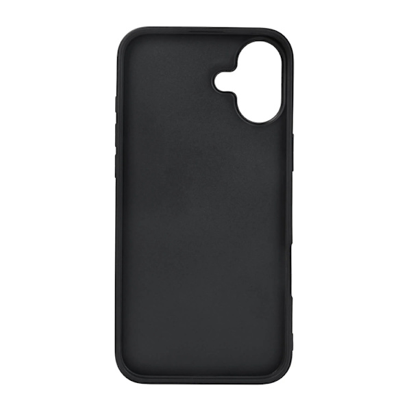 BUFFALO ægte læder Mobilcover til iPhone 16 Plus MagSafe Læder - Sort Black