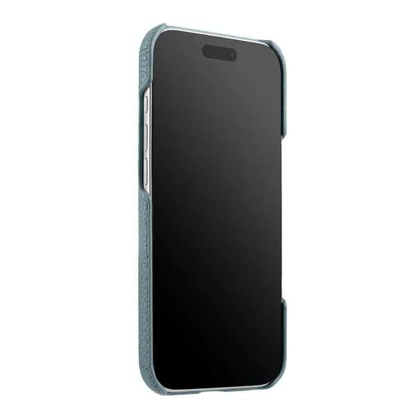 MELKCO Mobilskal till iPhone Air Äkta Läder PC Blå