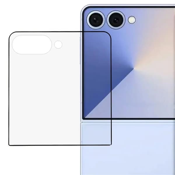 Galaxy Z Flip7 Härdat Glas Skärmskydd - Clear Transparent