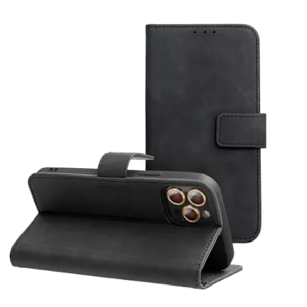 Galaxy S24 Tegnebogsetui Tender - Sort Black