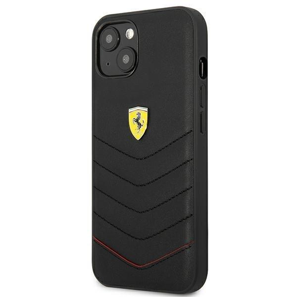 Ferrari Cover iPhone 13 Mini Off Track Quiltet - Sort Black