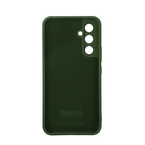Onsala Mobilskal till Galaxy A55 5G Silikonkänsla - Olivgrön Grön