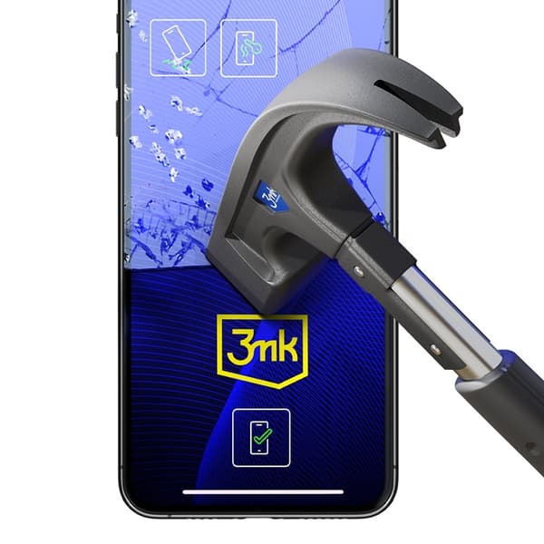 3MK Google Pixel 9 Pro Hybrid Okrossbart Glas FlexibleGlass Transparent