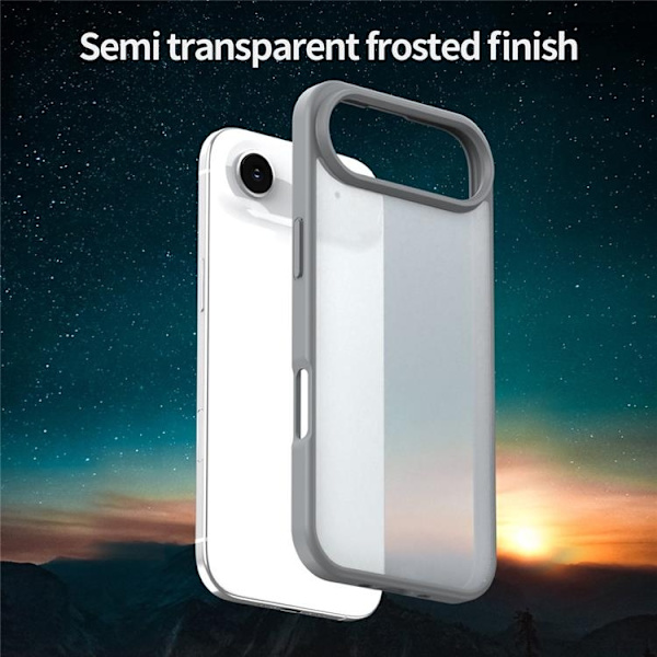 Mobilskal till iPhone Air Skin Touch Matte - Silver Silver