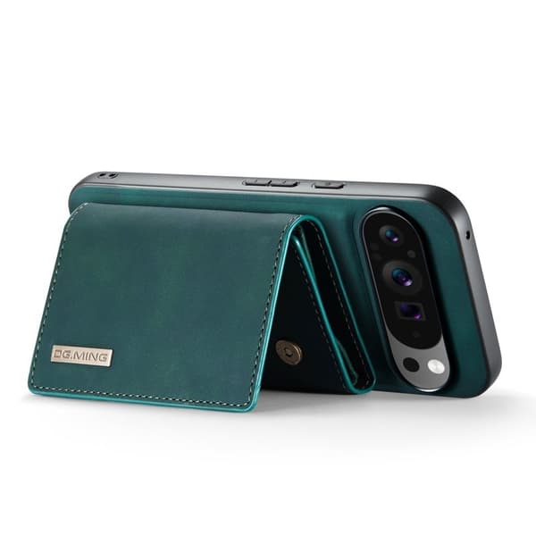 DG.MING M1 Series Mobilskal till Google Pixel 9 Pro XL Kickstand Grön