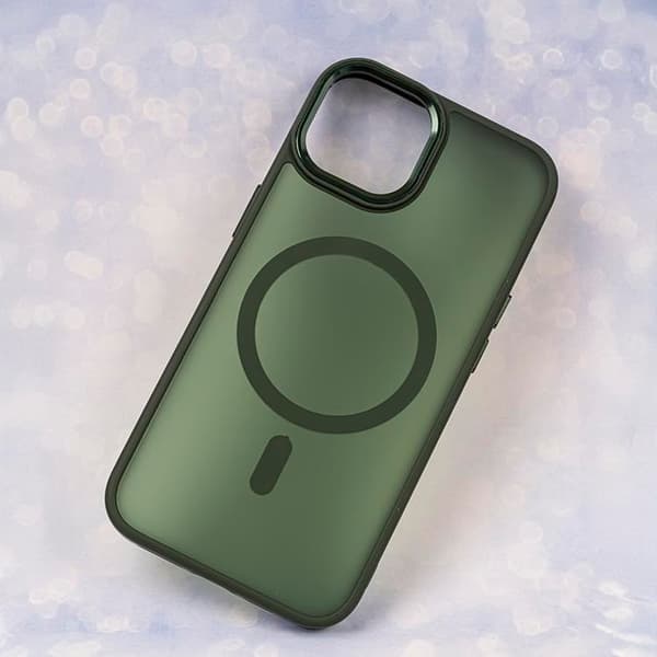 Mobilskal till iPhone 13 Pro Max MagSafe Frozen - Grön Grön