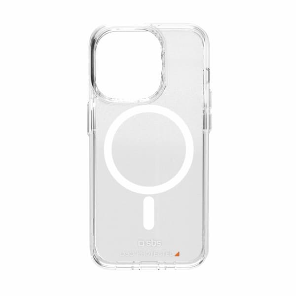 SBS Mobilskal till iPhone 15 Pro Magsafe Extreme Active D3O - Transparent Transparent