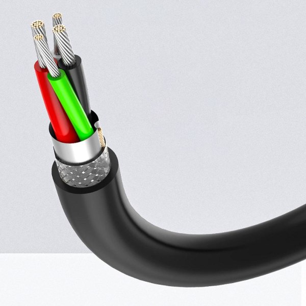 Ugreen Förlängning USB 2.0 Adapter Kabel 0.5m - Svart