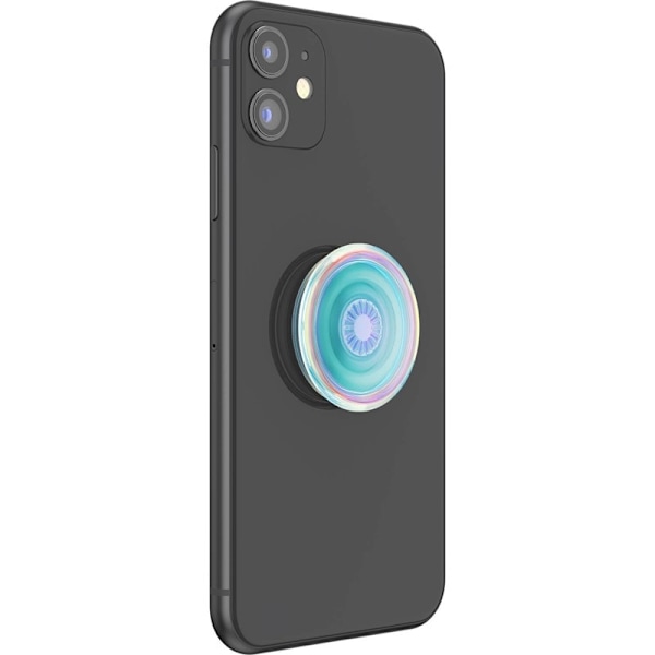 POPSOCKETS Mobilhållare PopGrip Original Clear Iridescent