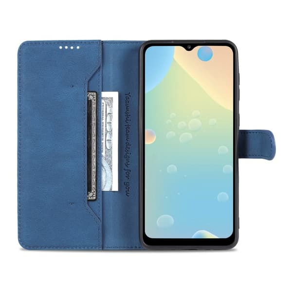 AZNS Plånboksfodral för Samsung Galaxy A53 5G - Konstläder - Blå