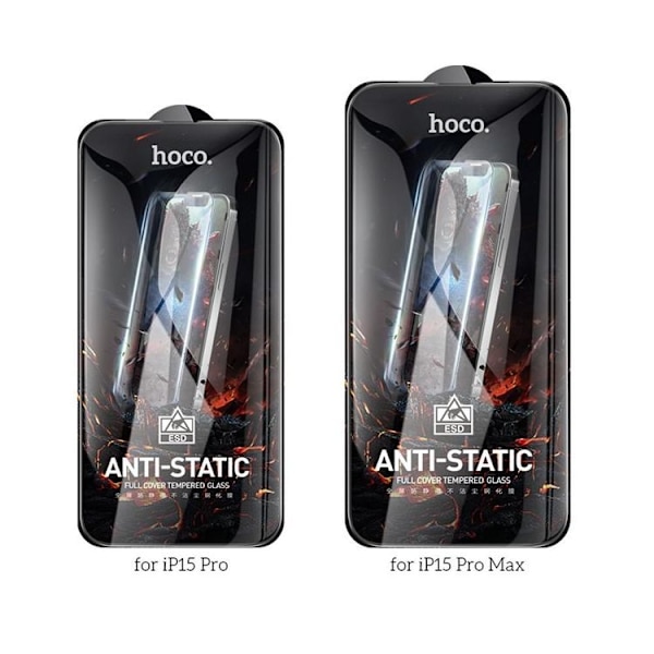HOCO tempered glass (SET 25in1) MULTIPACK for iPhone 15 Pro Transparent