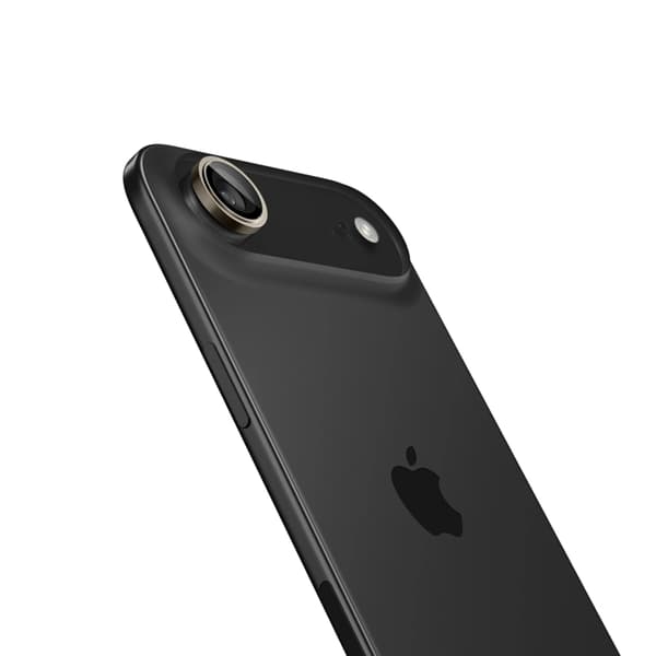 Spigen [2-Pack] iPhone Air Härdat Glas Kameraskydd EZ Fit - Guld Guld