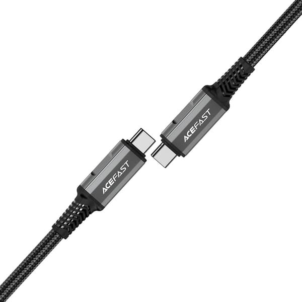 Acefast USB-C til USB-C Kabel 1m PD240W - Sort Black
