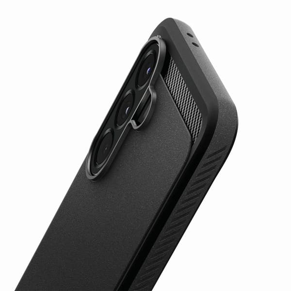 Spigen Mobilskal till Galaxy A56 5G Rugged Armor - Matte Svart Svart
