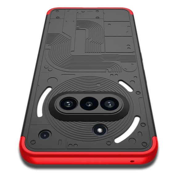 GKK Shield Series Nothing Phone (3a) Fodral Hård PC - Röd