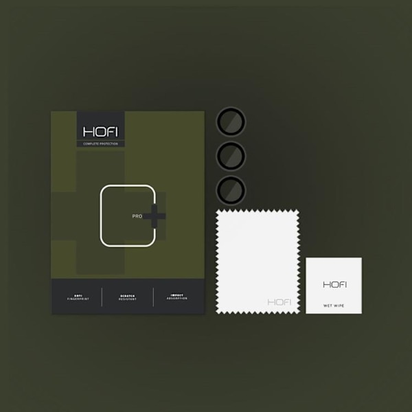 Hofi Galaxy S23/S23 Plus Kameralinsskydd i Härdat Glas - Svart Svart