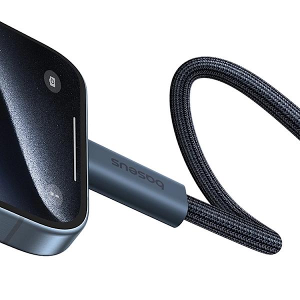Baseus USB-C till USB-C kabel Snabb 240W 1m - Svart Svart