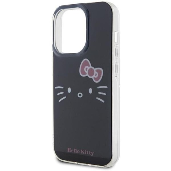 Hello Kitty iPhone 14 Pro Max Mobilskal IML Kitty Face - Svart Svart