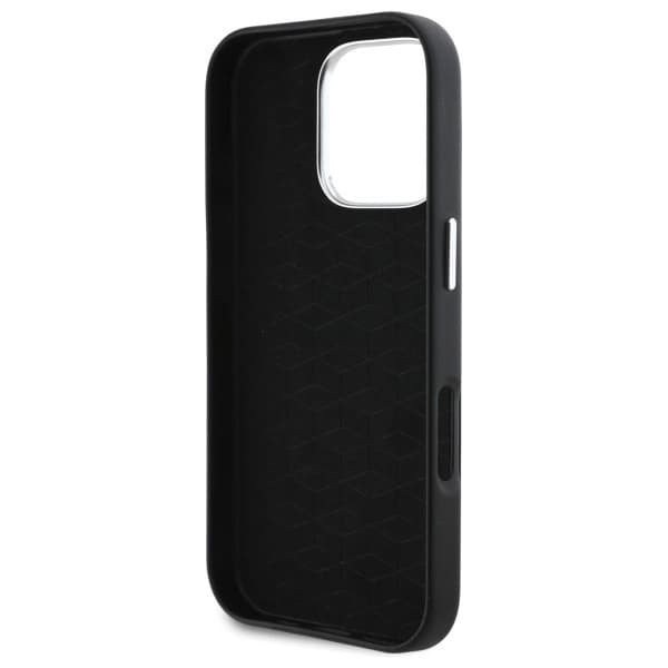 BMW Mobilskal till iPhone 16 Pro Smooth Full Wrapped Metal - Svart Black