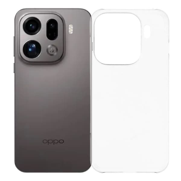 Mobilskal till Oppo Find X9 Pro 5G Hård PC Drop Proof - Transparent