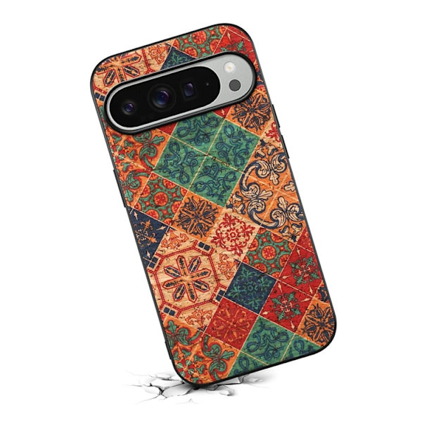 Mobilskal till Google Pixel 10 Pro XL Flower Print - Vinter/blå Blå