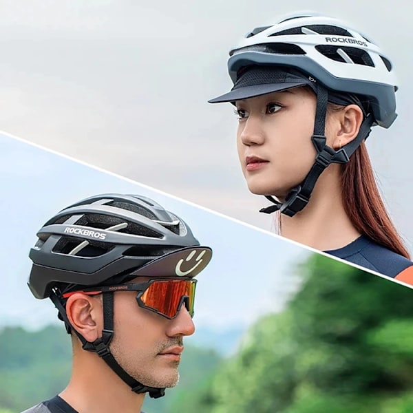Rockbros 18230005001 Cykelkeps med Topp - Svart