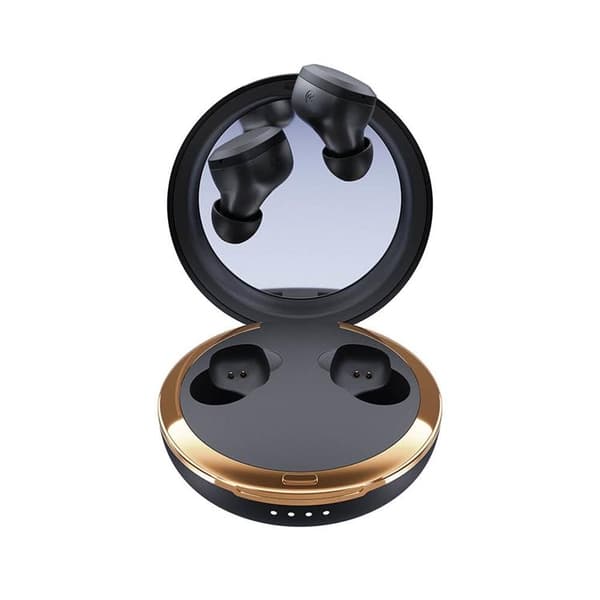 Happy Plugs Hörlur Adore - Musta Black