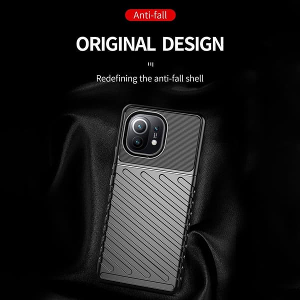 Thunder Twill Mobilskal Til Xiaomi Mi 11 - Svart Black