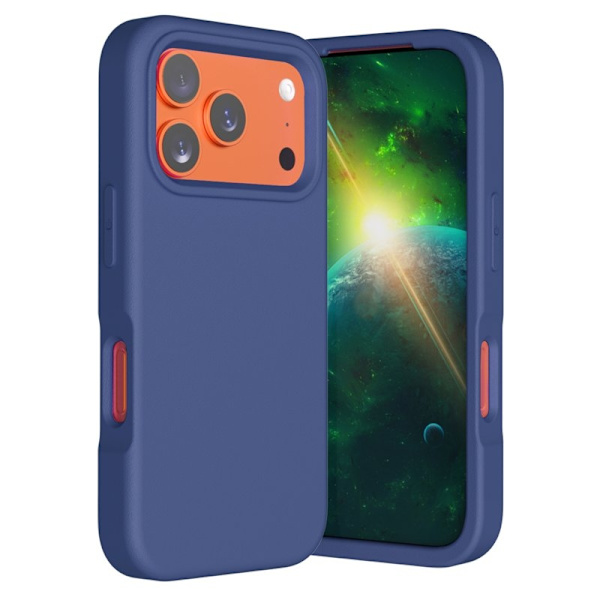 Mobilskal till iPhone 17 Pro Max Shockproof EVA - Blå Blå
