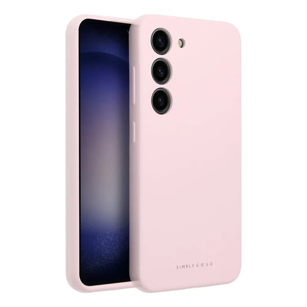 Roar Telefontaske til Galaxy S25 Edge Cloud Skin - Lyserød Rosa