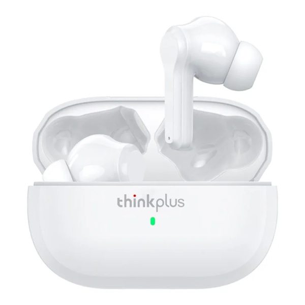 Lenovo TWS Bluetooth In-Ear Hörlurar ANC Thinkplus - Vit Vit