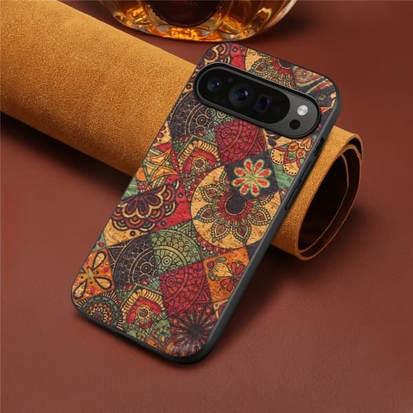 Mobilskal till Google Pixel 10/10 Pro Flower Print - Höst/Gul Gul
