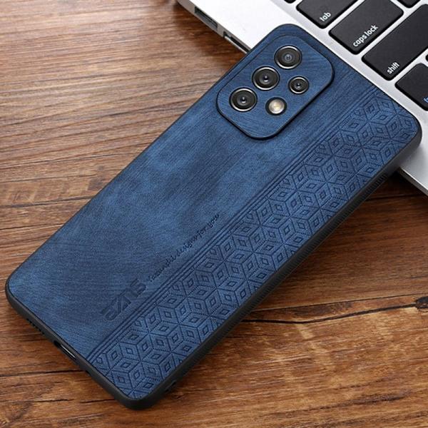 AZNS Samsung Galaxy A33 5G Plånboksfodral Konstläder - Blå