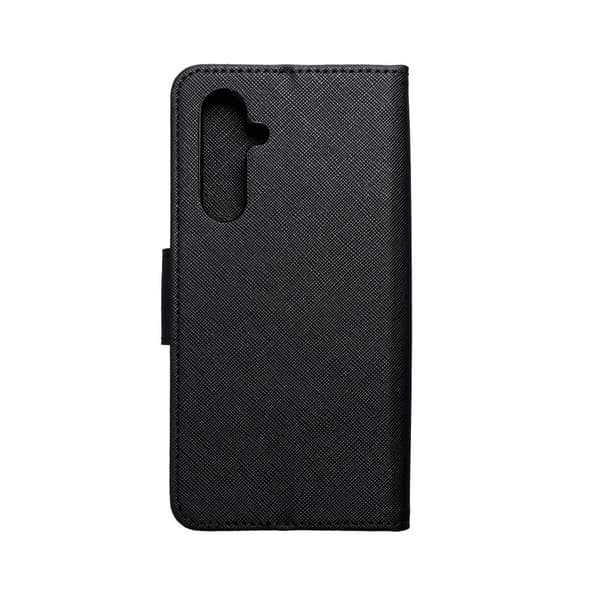 Fancy bok för Samsung A54 5G svart Svart
