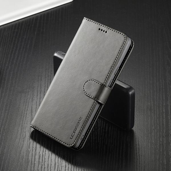 LC.IMEEKE Google Pixel 6 Pro Plånboksfodral Konstläder - Grå