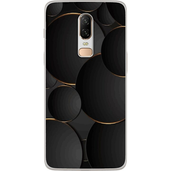 Mobilskal till OnePlus 6 med Lyxig Cirklar