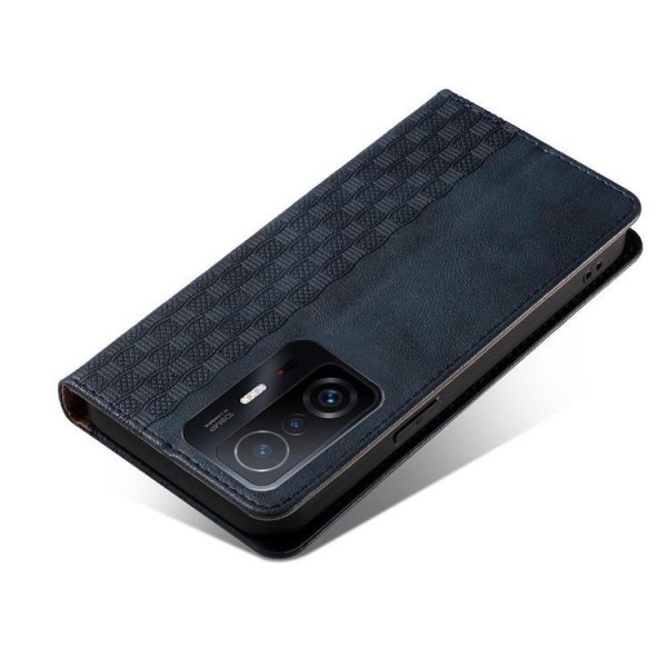 Xiaomi Redmi Note 11 Wallet Case Magnet Strap - Blå