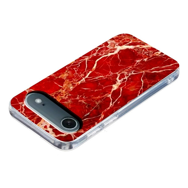 Mobilskal till iPhone Air Marble Pattern Printing Soft - Röd Röd